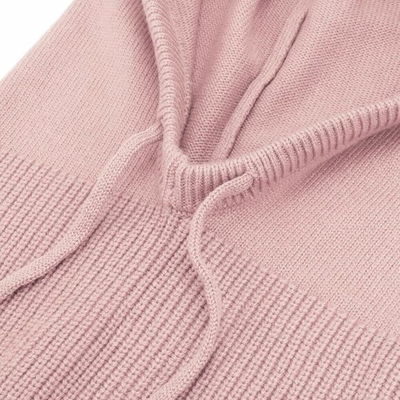 Unisex Pink Beanie Skull Cap with Drawstring Warm Winter Hats Outdoor main image 7